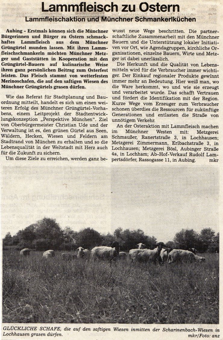 28. M�rz 2002 - Aubing/Neuaubinger Zeitung